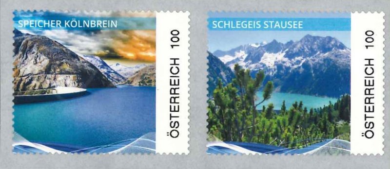 Stamps of Austria (pre-order) 2022 - Summer set SK Stauseen 2022-small.