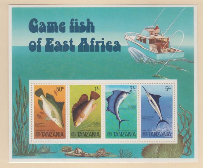 Tanzania Scott #69a Stamps - Mint NH Souvenir Sheet