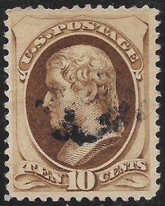 US #150 10c Thomas Jefferson
