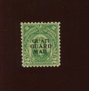 GUAM GUARD MAIL  M1 Overprint  Mint Stamp NH (Bx 2012)