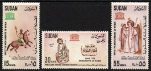 Sudan Sc #164-166 MNH