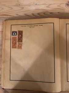 Modern Stamp Album Circa 1921