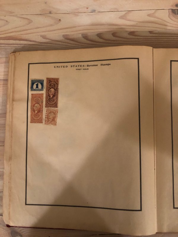 Modern Stamp Album Circa 1921