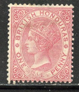 British Honduras # 14, Mint Hinge.