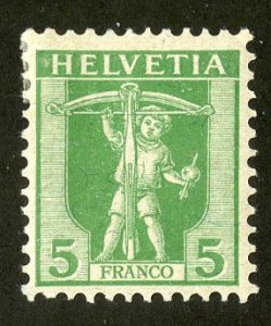 SWITZERLAND 128 MH SCV $4.25 BIN $2.00 YOUNG BOY