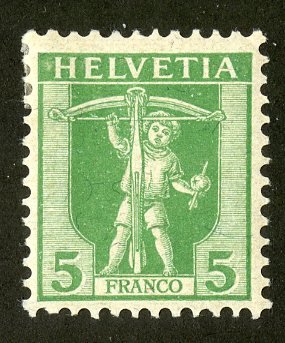 SWITZERLAND 128 MH SCV $4.25 BIN $2.00 YOUNG BOY