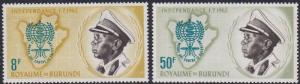 Burundi #40-41 F-VF Mint NH ** Malaria Eradication