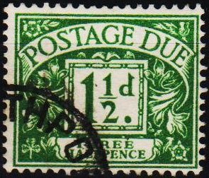 Great Britain. 1955 1 1/2d S.G.D48 Fine Used