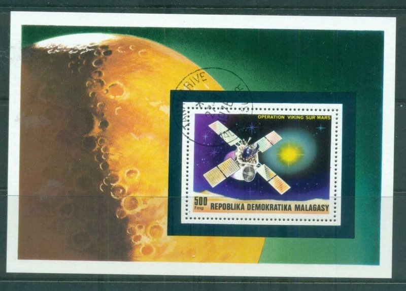 Madagascar 1976 Viking Mars Space probe MS CTO