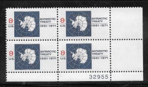 #1431 MNH Plate Block