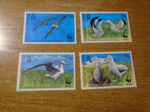 Tristan Da Cunha  #  632-35  MNH   Birds