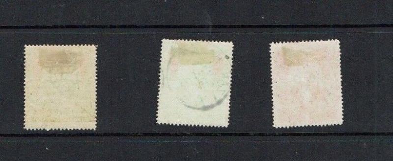 Zanzibar: 1896, Sultan Seyyid Hamad-bin-Thwain, 1R, 2R, 4R, good used. 