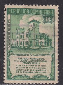 Dominican Republic 413 Municipal Building, San Cristóbal 1945