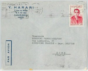 45056 - MOROCCO POSTAL HISTORY POSTAL HISTORY - Airmail COVER to ITALY 1968-