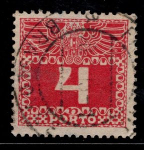 Austria Scott J36 Used from 1899-1900 postage due set