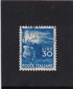 Italy 1945 Democratica RARE STAMP