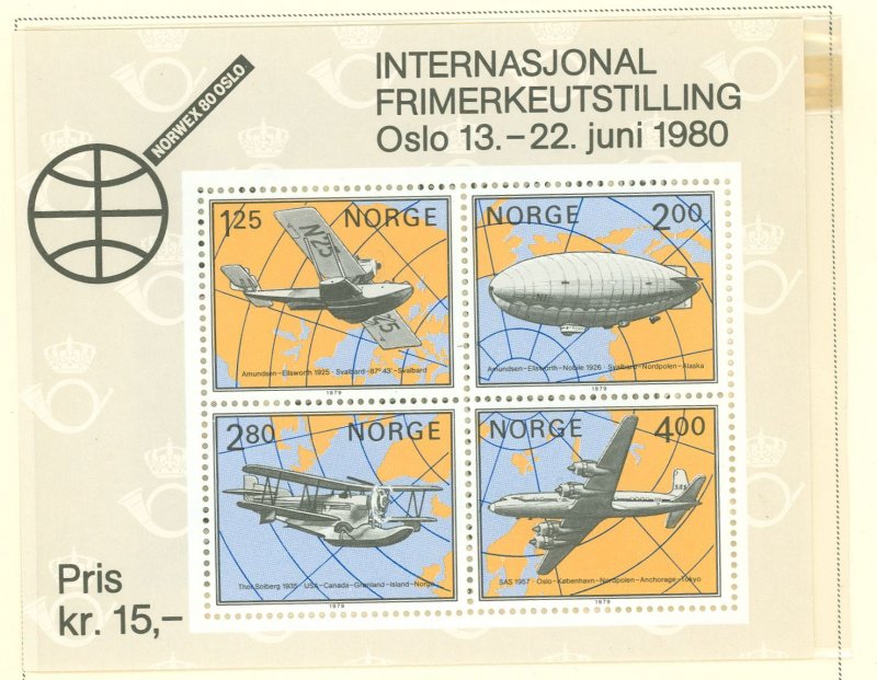 Norway #753  Souvenir Sheet