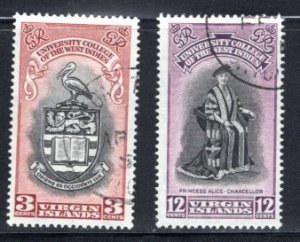 British Virgin Islands #96-97 VF,  Used,   CV $3.75  ...   6940108