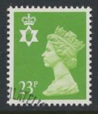 Northern Ireland SG NI56 SC# NIMH43 Used  with first day cancel 23p Machin