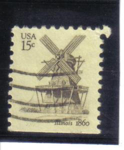 1741 - .15 Windmill used vf.