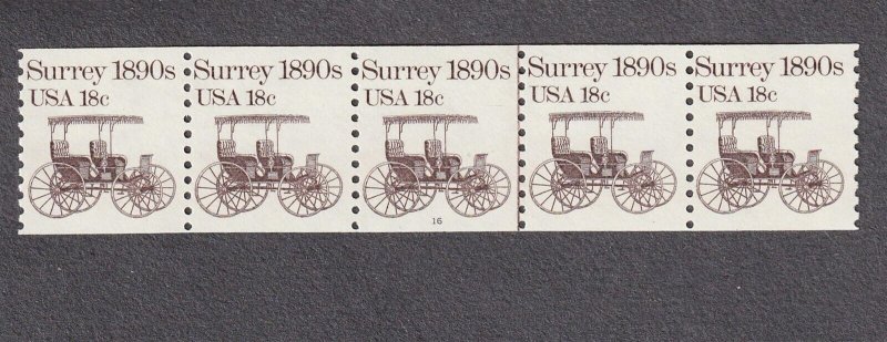 PNC5 18c Surrey 16 US #1907 MNH F-VF