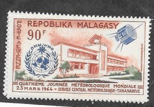Malagasy Republic #C78   90fr   (MlH) CV $1.50