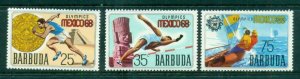 Barbuda 1968 Summer Olympics, Mexico MUH