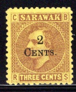 Sarawak #32, MNG,  CV $4.25