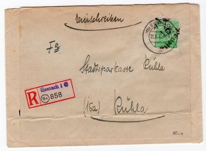 GERMANY SOVIET ZONE HOP BEZIRKSHANDSTEMPEL BEZIRK 16 181 ON COVER EXPT BPP 207