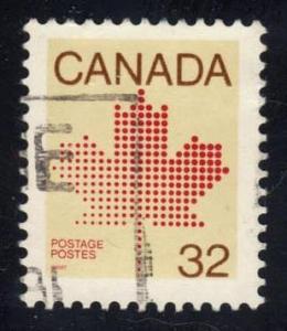 Canada #924 Maple Leaf, used (0.25)