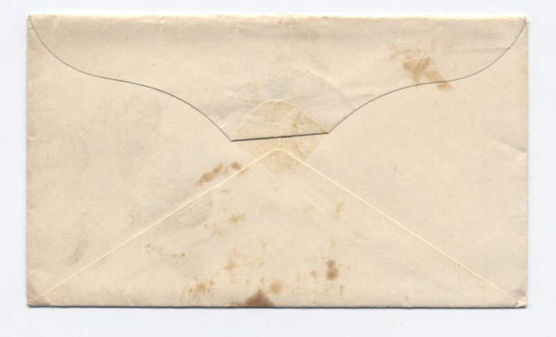 1850s Baltimore MD #11A cover with letter [h.4738]