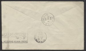 1928 Port Menier PQ to La Malbaie FEB 8 Flight Roessler Eagle and Plane