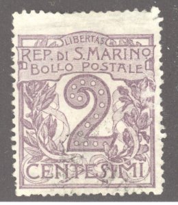 San Marino, Scott #40, Used