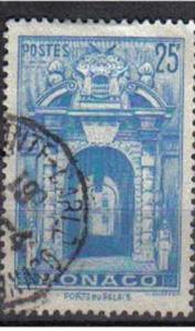 MONACO, 1941, used 25f. blue, New values and colours