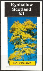 {E032} Eynhallow Scotland Trees S/S MNH Private