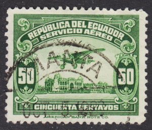 Ecuador Scott C12 VF used.