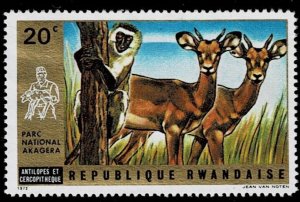 1972-1975 Used Stamps of Rwanda