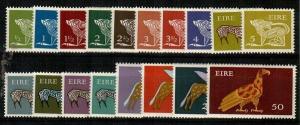 Ireland Scott 290-304 Mint NH (Catalog Value $60.80)