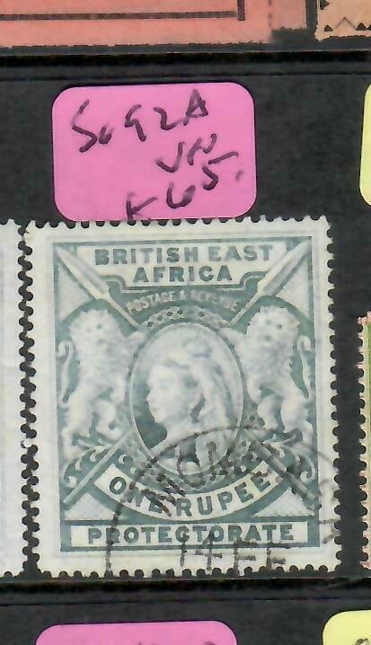 BRITISH EAST AFRICA  (PP1505B)   QV  1R  SG 92A     VFU