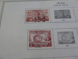 Iraq 1918-1976 Stamp Collection on Album Pages