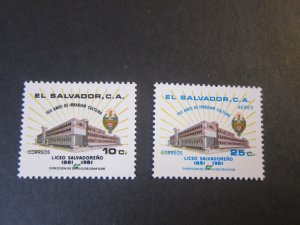 Salvador 1981 Sc 941,C507 set MNH