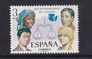 Spain  #1889  MNH  1975  international women`s year