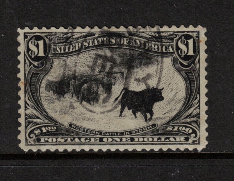 USA #292 Very Fine+ Used With Light REGD Cancel 