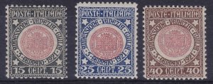 1921 UNITED KINGDOM - n . 113/115 Venezia Giulia MNH / **