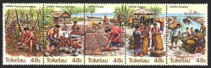 Tokelau. 1984. 96-100. Agriculture and fishing. MNH.