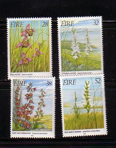 Ireland Sc 891-4 1993 Orchids stamp set mint NH