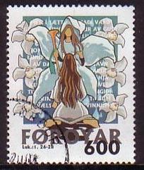 Faroe Islands 369 used 1999 Bible Story  6.00k     