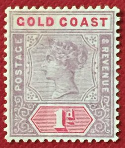 Gold Coast QV 1898 1d MNH SG#27 GC4734