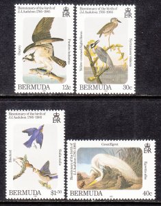 Bermuda 465-468 Birds MNH VF