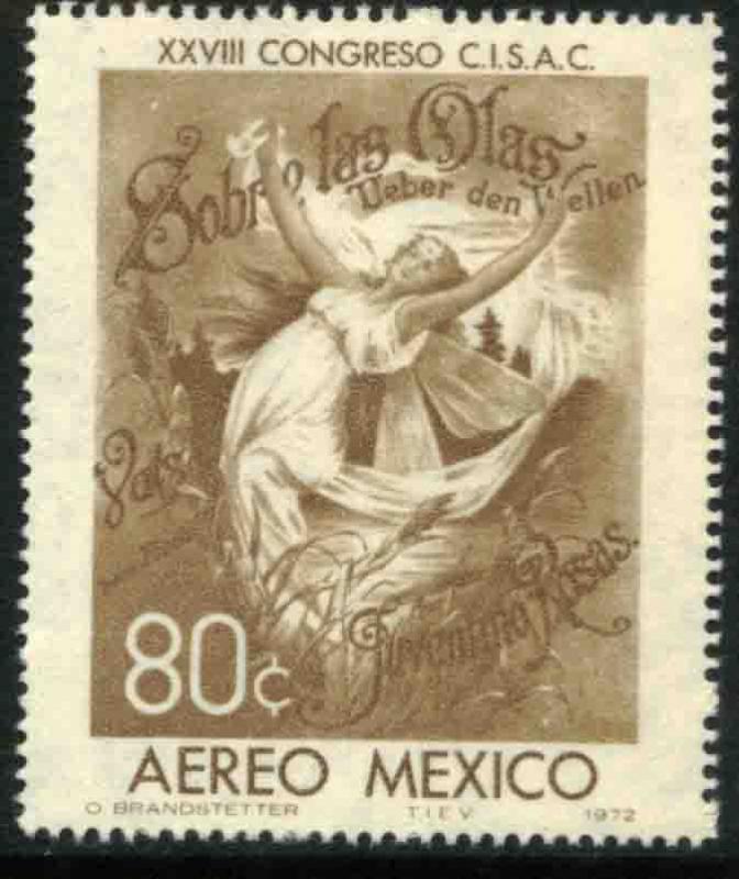 MEXICO C407 Soc of Authors and Composers Intl Congress MINT, NEVER HINGED